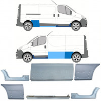 Reparationspanel set för Renault Trafic Opel Vivaro 2001-2014 / LWB /  11108