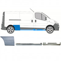 Reparationspanel set för Renault Trafic Opel Vivaro 2001-2014 / LWB / Höger /  11104