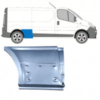 Sidovägg hjulhuskant för Renault Trafic 2001-2014 / LWB / Höger 8221
