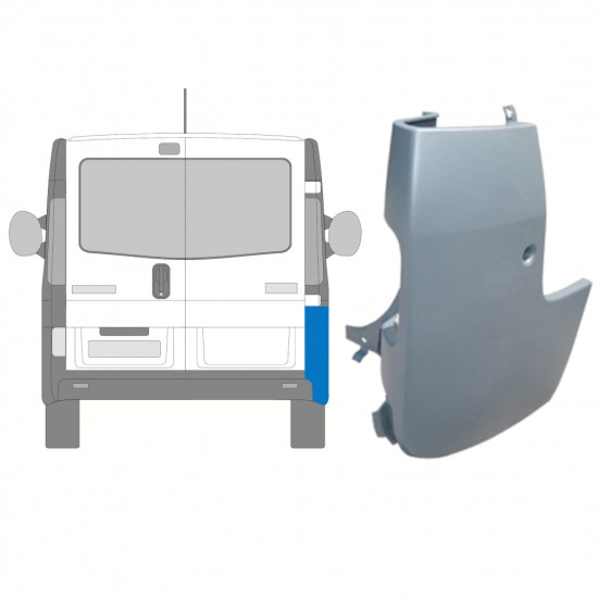 RENAULT TRAFIC 2001-2014 BAKRE STÖDFÖRNET PRIMAD / HÖGER