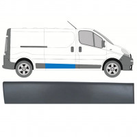 Prydnadslist skjutdörr för Renault Trafic 2001-2014 / Höger 8203