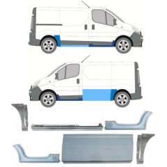 Reparationspanel set för Renault Trafic 2001-2014 / 13315
