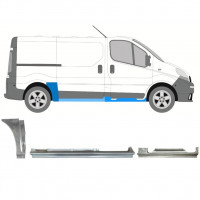 Reparationspanel set för Renault Trafic Opel Vivaro 2001-2014 / SWB / Höger /  11228