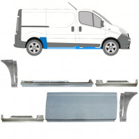 Reparationspanel set för Renault Trafic Opel Vivaro 2001-2014 / SWB /  11230