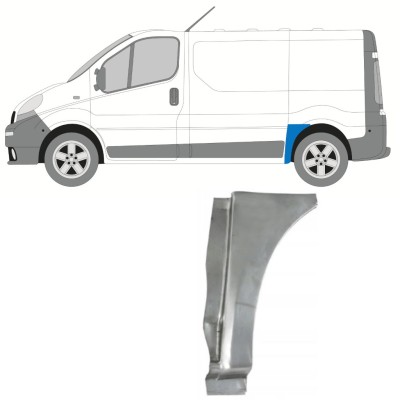 Sidovägg hjulhuskant för Renault Trafic 2001-2014 / Vänster 15763