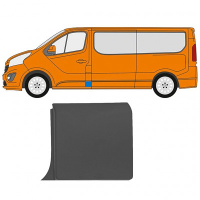 RENAULT TRAFIC 2014- FRAMKOLUMN SIDOLIST / VÄNSTER