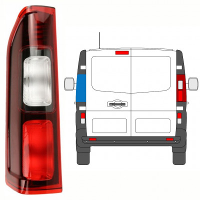 RENAULT TRAFIC 2014- BAK LAMPA / VÄNSTER