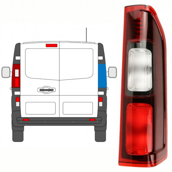 RENAULT TRAFIC 2014- BAK LAMPA / HÖGER