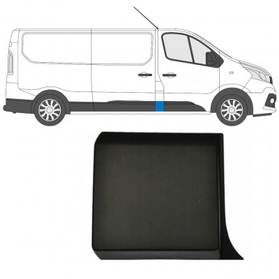 RENAULT TRAFIC 2014- FRAMKOLUMN SIDOLIST / HÖGER