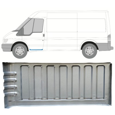 Reparationsplåt insteg vänster/höger för Ford Transit 2000-2013 / Vänster 15055