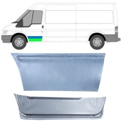 Inre fram dörrreparationspanel för Ford Transit 2000-2013 / Vänster / Set 14544