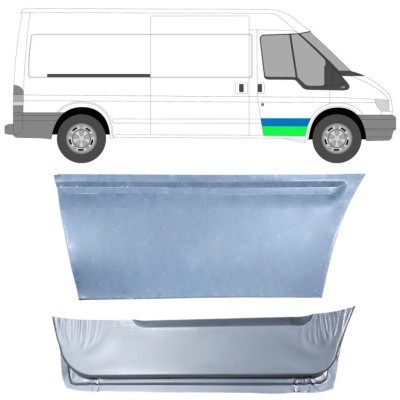 Inre fram dörrreparationspanel för Ford Transit 2000-2013 / Höger / Set 14543