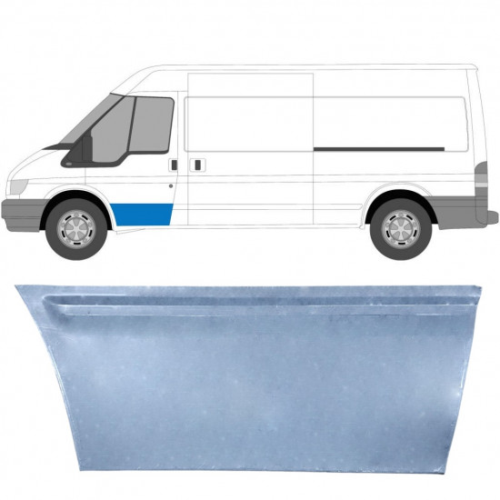 Fram dörrreparationspanel för Ford Transit 2000-2013 / Vänster 8914