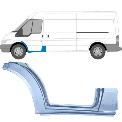 Fram hjulhus + skärm reparationspanel för Ford Transit 2000-2013 / Vänster 9078