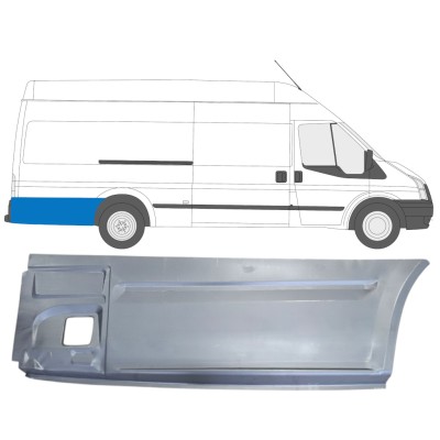 Sidovägg hjulhuskant för Ford Transit 2000-2013 / Höger 14615