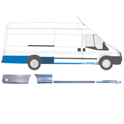 Reparationspanel set för Ford Transit 2000-2013 / Höger / 14683