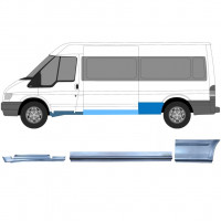 Reparationspanel set för Ford Transit 2000-2013  / LWB / Vänster /  12437