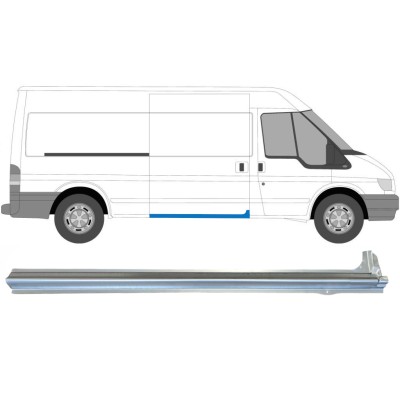 Skjutdörr tröskel reparationspanel för Ford Transit 2000-2013 / Höger 15078
