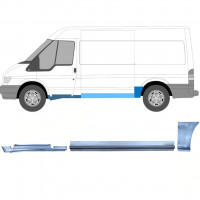 Reparationspanel set för Ford Transit 2000-2013  / MWB / Vänster /  12435