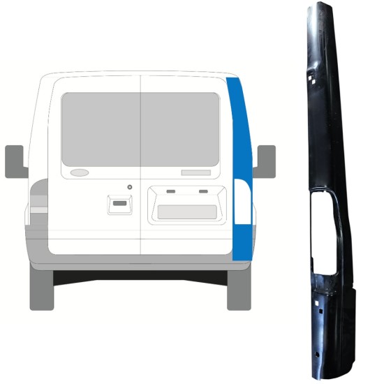 Reparationspanel för stolpe för Ford Transit 2000-2013 / Höger 15978