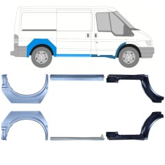 Reparationspanel set för Ford Transit 2000-2013 / Vänster+Höger / 15024