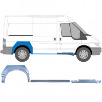 Reparationspanel set för Ford Transit 2000-2013  / SWB / Höger /  12432