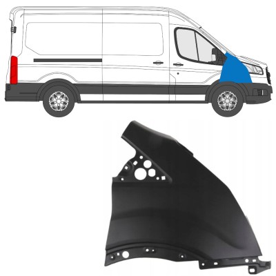 Fram skärm för Ford Transit 2014- 2014-2019 / Höger 17092