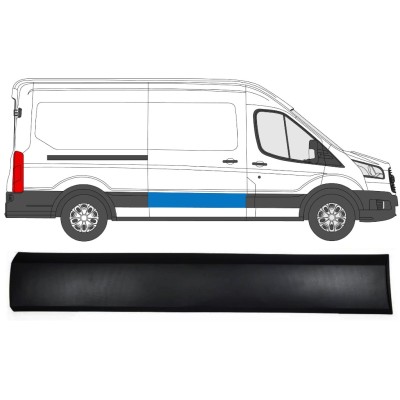 Prydnadslist skjutdörr för Ford Transit 2014- / Höger 14666
