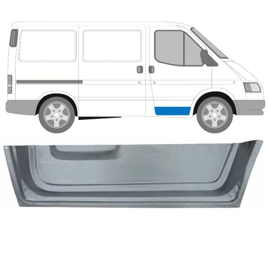 Inre fram dörrreparationspanel för Ford Transit 1986-2000 / Höger 16022