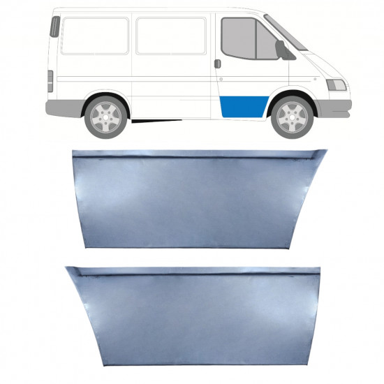 Fram dörrreparationspanel för Ford Transit 1985-2000 / Set 11408