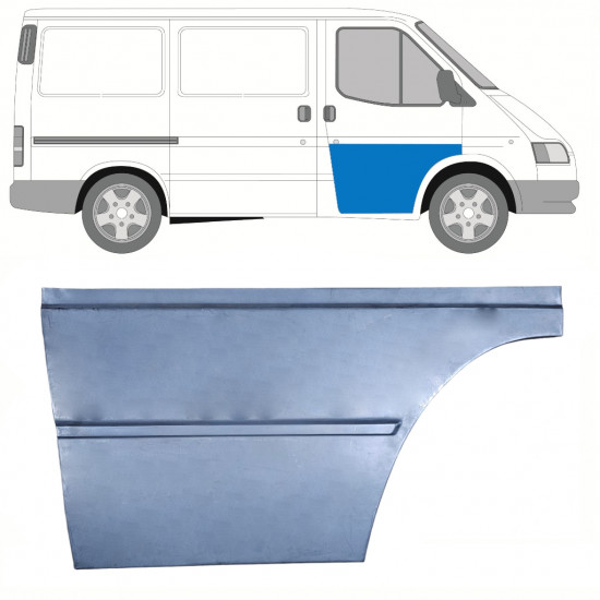 Reparationspanel för framdörr yttre  för Ford Transit 1985-2000 / Höger 8421