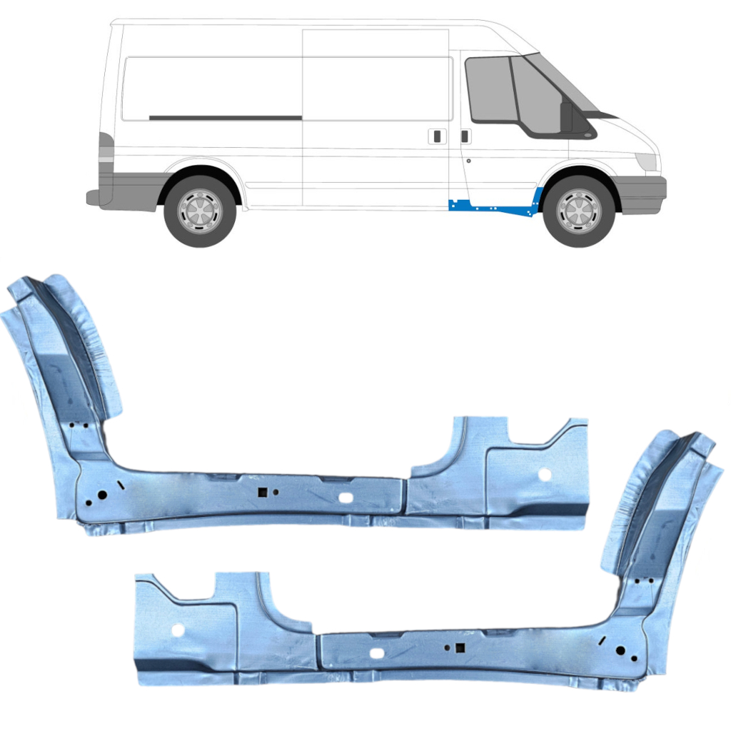 Inre Fram Reparationspanel För Ford Transit 2000-2013 / Vänster+Höger / Set 10431