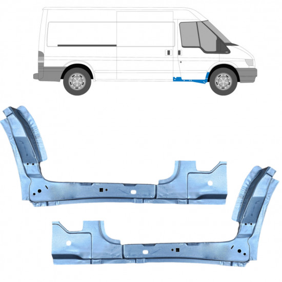 Inre fram reparationspanel för Ford Transit 2000-2013 / Vänster+Höger / Set 10431