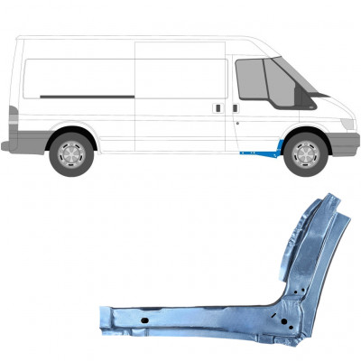 Inre tröskel reparationspanel för Ford Transit 2000-2013 / Höger 11907