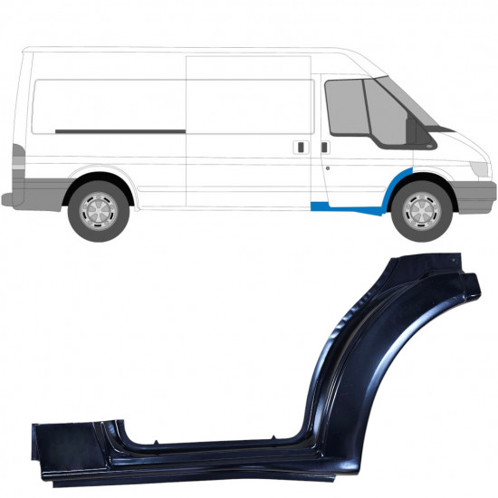 Reparationspanel för dörrtröskel för Ford Transit 2000-2013 / Höger 5314