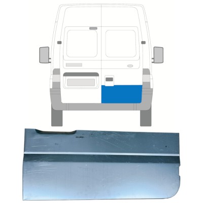 Reparationspanel för bakdörr för Ford Transit 2000-2013 / Höger 14532