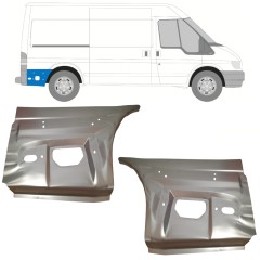 Sidovägg hjulhuskant för Ford Transit 2000-2013 / Vänster+Höger / Set 11759
