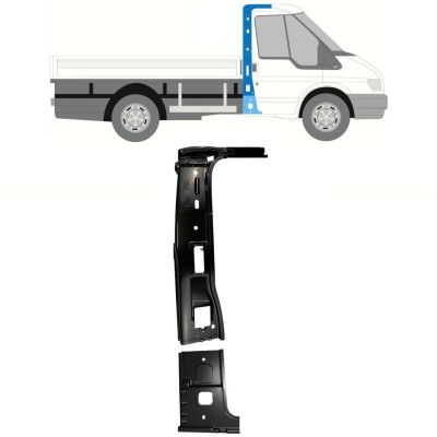 Inre stolpe reparationsplåt för Ford Transit 2000-2013 / Höger / Set 16932