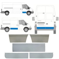 Dörreparationspanel för Ford Transit 2000-2013 / Vänster+Höger / Set 11388