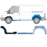 Reparationspanel set för Ford Transit 2000-2013 / Vänster / 15023
