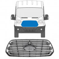 Grå grill för Ford Transit 2014- 8030