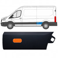 Prydnadslist stänkskärm list för Ford Transit 2014-  / LWB / Vänster 11691