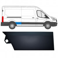 Prydnadslist stänkskärm list för Ford Transit 2014-  / LWB / Höger 11686