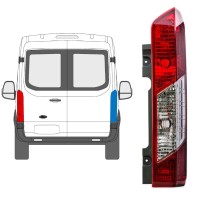 Baklykta för Ford Transit 2014- / Höger 16092