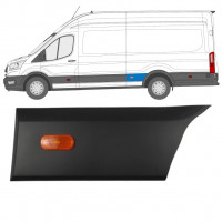 Prydnadslist stänkskärm list för Ford Transit 2014-  / LWB / Vänster 11724
