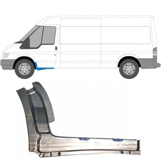 Inre tröskel reparationspanel för Ford Transit 2000-2013 / Vänster 11908