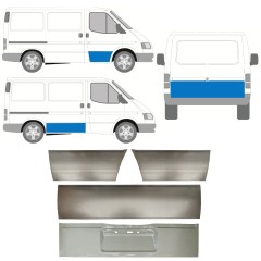 Dörreparationspanel för Ford Transit 1986-2000 / Vänster+Höger / Set 11396