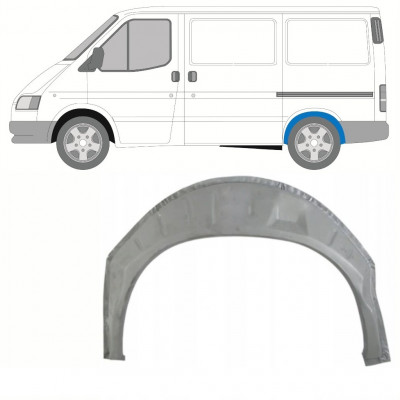 Hjulhus reparationsplåt för Ford Transit 1991-2000 / SWB / Vänster 8820