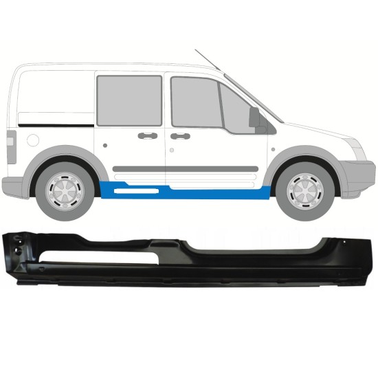 Tröskelplåt för Ford Transit Connect 2003-2013 / Höger 17148