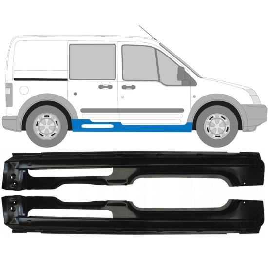 Tröskelplåt för Ford Transit Connect 2003-2013 / Vänster+Höger / Set 17150